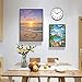 FuigeBach Diamond Painting Kits Beach DIY Diamond Art by Number Kits Crystal Rhinestone Embroidery Cross Stitch Arts Craft for Home Decor Gifts 16x12in