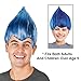 Trolls Costume Blue Troll Doll Costume Blue Troll Wig Blue Troll Hair Wig Troll
