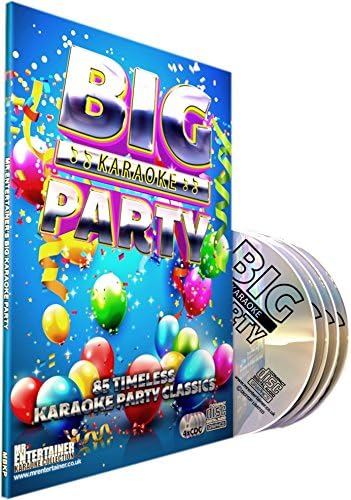 Mr Entertainer's Karaoke Collection Big Karaoke Party 4 CD+G 85 Songs