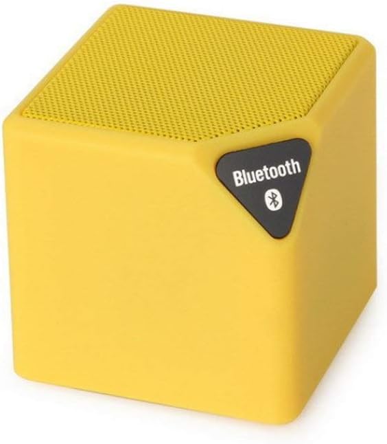 X3 with Lights Rubik's Cube Mini Wireless Bluetooth Audio Gift Custom LED Light Small Box Card Small Speaker (Color : Blue)