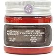 Prima Marketing Finnabair Art Alchemy Metallique Acrylic Paint 1.7oz-Flame