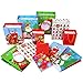 FZOPO Christmas Gift Bags Bulk Set Includes 3 Extra Large 3 Large 2 Bottle 4 Medium with Tags and Handles Christmas Print Gift Bags Assorted Sizes for Wrapping Holiday Gifts