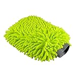 Chemical Guys MIC_493 Chenille Microfiber Premium Scratch-Free Wash Mitt, Lime Green