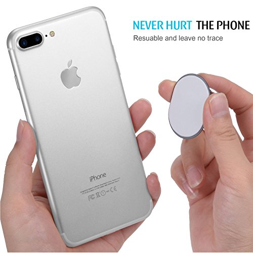 Lopie 360° Rotation Finger Ring Stand Holder Bracket Kickstand for Phones Tablets and Cases - Fit Magnetic Car Mount - Thumbnail 4