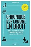 Chronique d'un étudiant en droit (tome 1) by 
