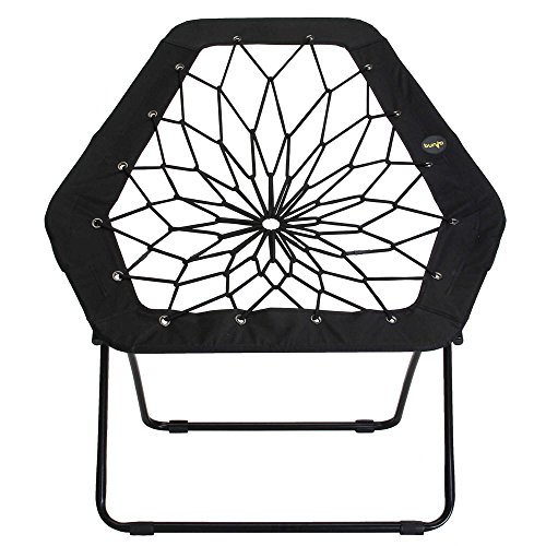 Oversized Functional Stylish Bungee Chair Real Nylon Bungee Cord In A Metal Frame A Fun Seat That Folds And Stores Easily Black Buy Online In Luxembourg At Luxembourg Desertcart Com Productid