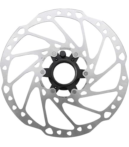 Amazon.com: SHIMANO RT-EM600 Disc Rotor 203mm Center Lock Lockring
