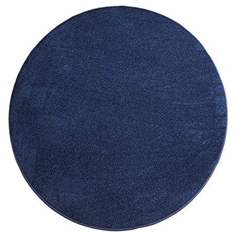 havatex Teppich Kräusel Velour Burbon rund - 16 Moderne sowie Klassische Farben | schadstoffgeprüft pflegeleicht & robust | i