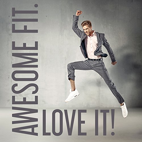 Marino Men's Genuine Leather Ratchet Dress Belt with Open Linxx Buckle, Enclosed in an Elegant Gift Box - Gunblack Silver Open Buckle W/Brown Design Leather - Custom: Up to 44" Waist