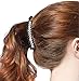 Banana Comb Hair Clips - Set of 4 Locking Clasp Hairclips