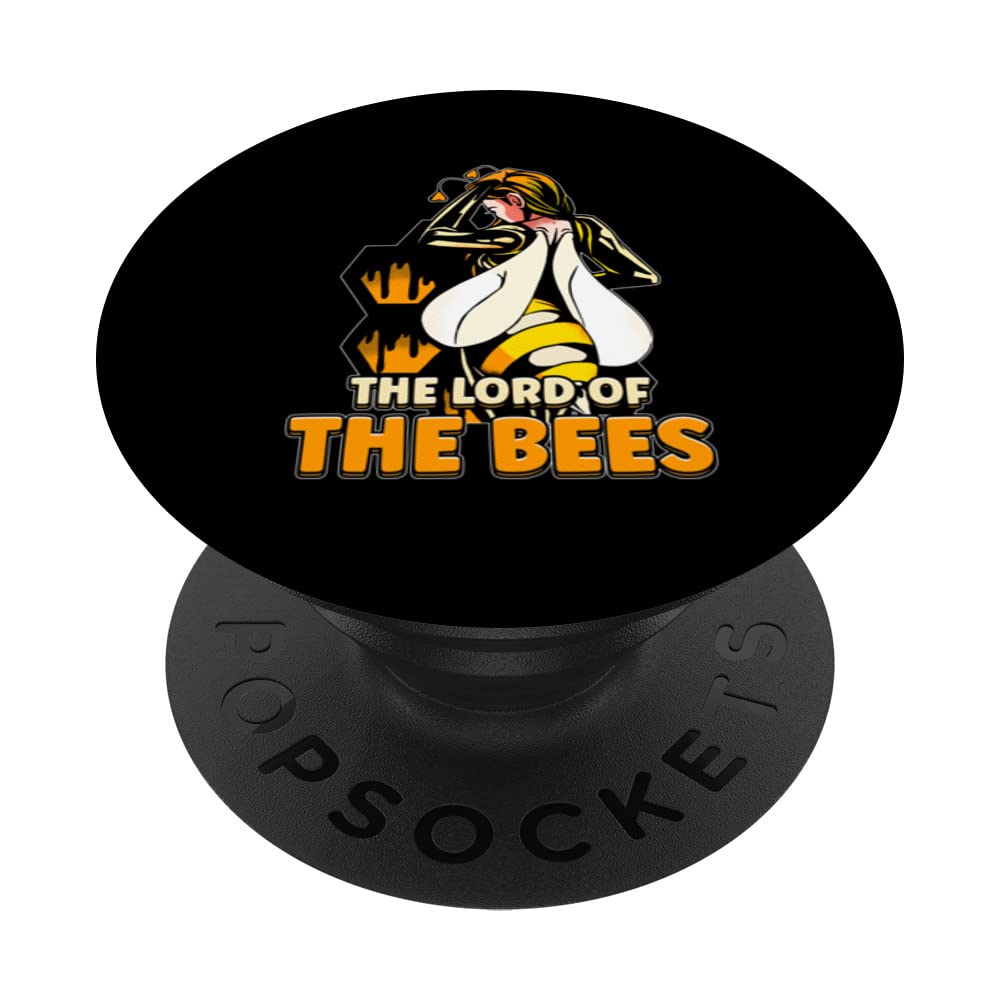 The Lord of the Bees Beekeeper Bee Whisperer Insect PopSockets Swappable PopGrip