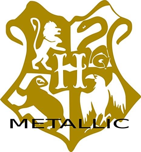 Hogwarts Shield Gold 5x5