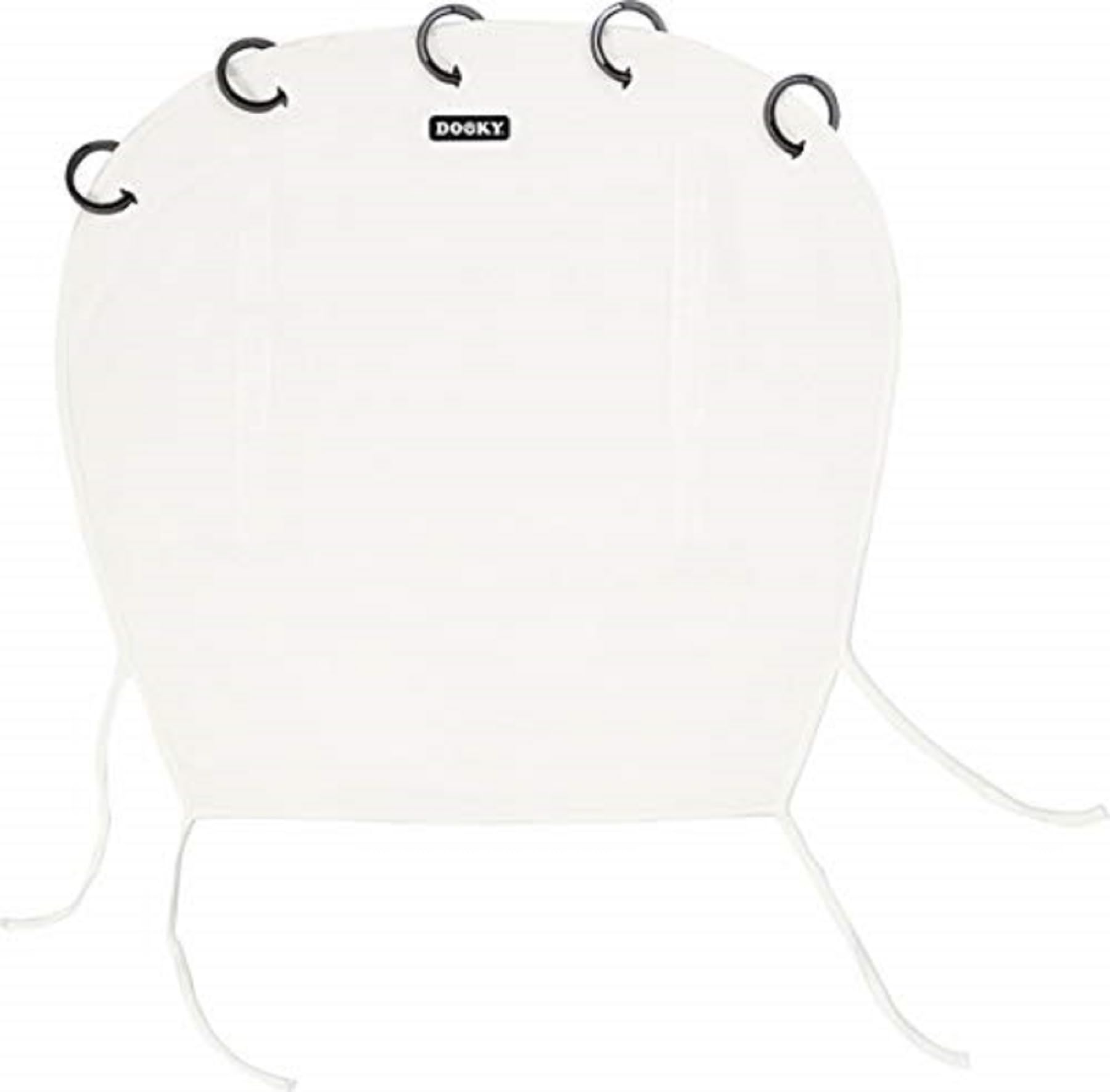 Dooky Sunshade for Baby Car Seat/ Pram/ Stroller/ Pushchair, Universal Fit, Protects from Sun, Wind and Light Rain, UPF 50+ UV Protection, Easy to Install and Wash, Cream