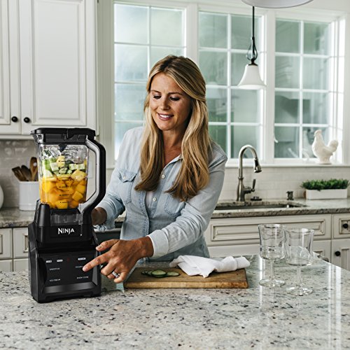 Ninja Blender/Food Processor with IntelliSense Touchscreen, 1200Watt Smart Sensor Base