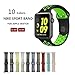 Replacement For Apple Watch Nike Band 38mm/42mm, Kobwa Soft Silicone Nike + Sport Style IWatch Strap Band Wristband For Apple Watch Series 1 and Series 2