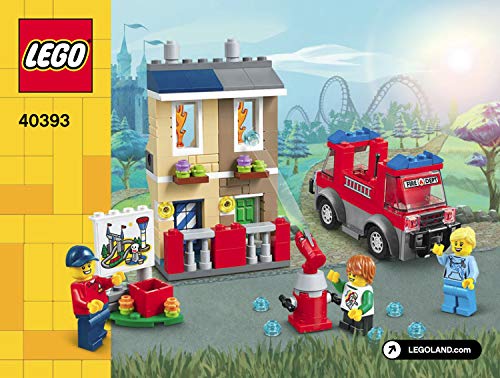 LEGO® LEGOLAND® Feuerwehrschule (40393) Exclusiv Spielzeug Park NEU & OVP – Bild 5