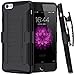 iPhone 6 Belt Case, VAKO iPhone 6/6s Shell Holster Combo case, Locking Belt Swivel Clip for iPhone 6/6s, Kickstand Cover for iPhone 6/6s