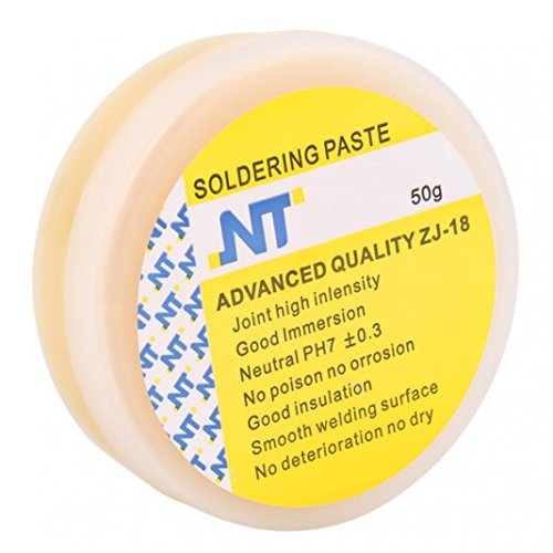 50g Rosin Soldering Flux Paste No Clean Lead Free Solder Welding Grease Cream for Phone, PC Cards and Other Sophisticated Electronic Chip-Level Flux Welding - Thumbnail 3