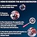 POYINRO 1 High Pressure Shower Head 1, Chrome