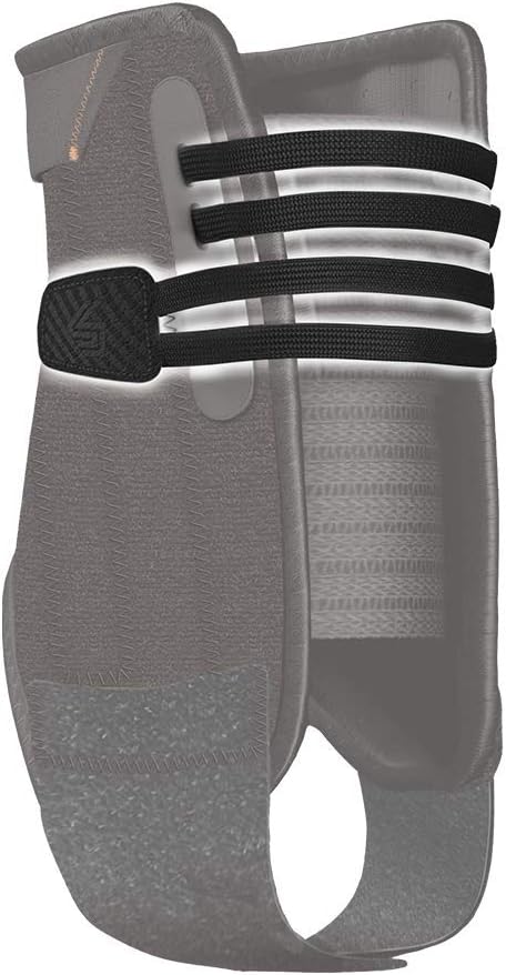 Shock Doctor Ankle Stabilizer with Flexible Support Stays (Black): Sports & Outdoors