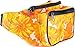 90s Retro Fanny Pack Belt Bag I Mens Fanny Packs for Women - Crossbody Bag Bum bag Waist Bag Waist Pack - For Halloween costumes, for Hiking, Running, Travel, Waterproof and more (Sunflower)