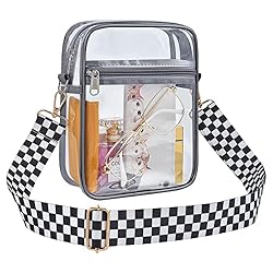 USPECLARE Clear Messenger Bag Clear Crossbody Purse