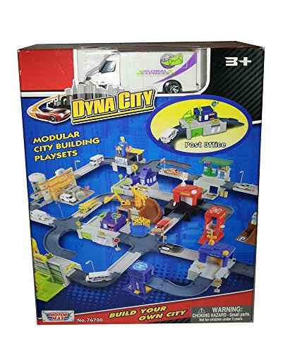 Motor Max Dyna City Post Office Playset - Car Included