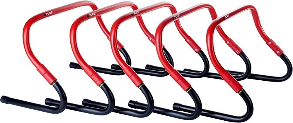 Artze Wall Art Pure2Improve Sprint hurdles Sprint Hurdles - Black/Red,.
