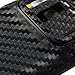 Skinomi Black Carbon Fiber Full Body Skin Compatible with Nokia 808 Pureview (Full Coverage) TechSkin with Anti-Bubble Clear Film Screen Protector