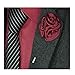 S&E Fashion Men Rose Floral Lapel Stick Brooch Pin Suit Tuxedo Corsage Accessory (set)