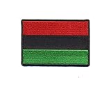 Embroidered Iron On Patch - African Colors 3