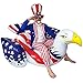 Colonel Pickles Novelties Giant Inflatable American Bald Eagle – Premium Patriotic Pool Floats Rafts & Swimming Pool Toys