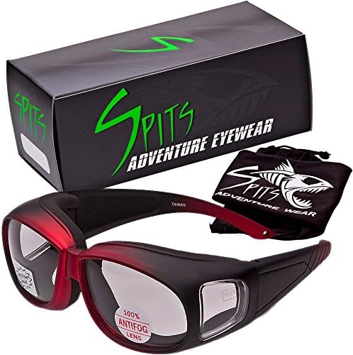 Outfitter Over-Prescription Safety Glasses - These Fit Over Most Prescription Eyewear - Foam Padded Goggle Style