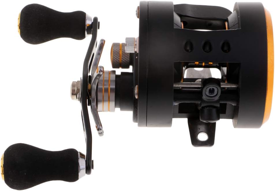 CUTICATE Trolling Fishing Reel Jigging Saltwater Big Game Drum Boat Casting Reel 15lb