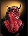 Rubie's Men's Reel F/X Dark Lord Pre-Painted Latex Appliance, as Shown, One Size