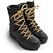 Miscly Round Boot Laces [1 Pair] Heavy Duty and Durable Shoelaces for Boots, Work Boots & Hiking Shoes (72