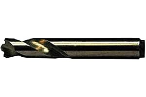 VIKING DRILL & TOOL Viking Drill and Tool 37671 Twin End Type 187 Gold Cobalt Spot-Weld Drill Bit (5 Pack), 8mm/3.62"