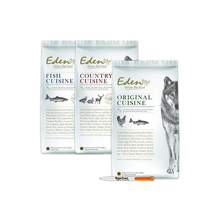 2KG Small Kibble Eden 80/20 Original Cuisine Dry Dog Food Suitable for