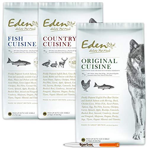 2KG Small Kibble Eden 80/20 Original Cuisine Dry Dog Food Suitable for