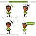 AIR TREE Big Holes Barber Hair Brush Sponge Two Side Hair Sponge Brush Magic Barber Brush Twist Hair For Curls Sponges,Dreadlock,Coils,Afro As Hair Care Tool Suitable For Curly Hair (2PCS)