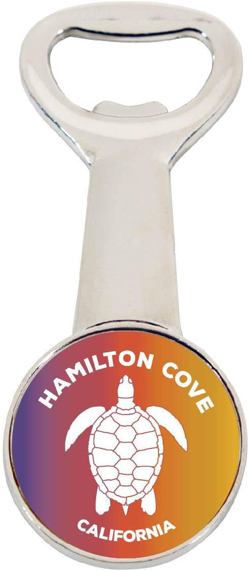 Hamilton Cove California Turtle Design Souvenir Magnetic Bottle Opener