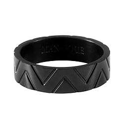 MAN-IQUE AUTHENTIC Handmade Plated Tri-Ring