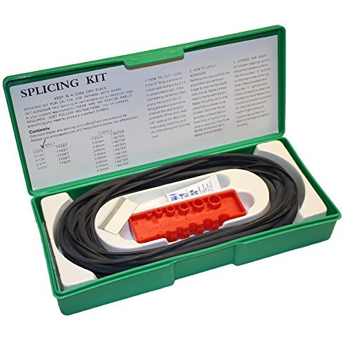 BunaN ORing Splicing Kit, 70A Durometer, Black, Standard Sizes, 5