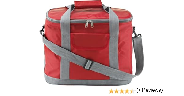 Bolsa nevera roja de alta calidad en nailon 420d: Amazon.es ...