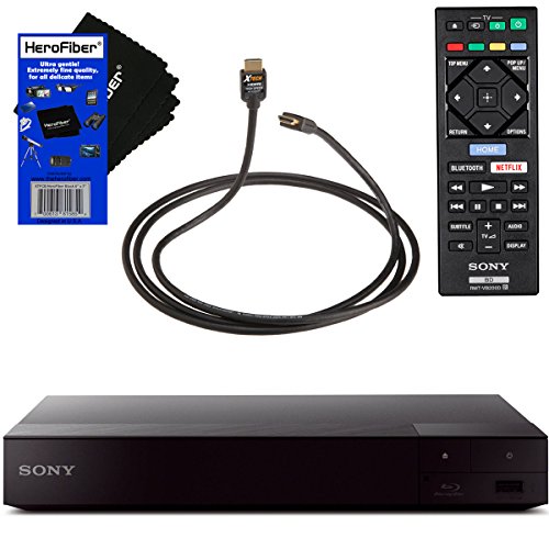 Sony 3D 4K Upscaling Bluray Disc Player with WiFi and Bluetooth BDPS6700 Streaming Apps Inclue