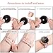 Xiemin 16MM Lady Leather Watch Band/Strap Watchband for Moto360 2nd gen Generation Regular Replacement Strap 16mm-Band (Rose Gold-Regular Style)
