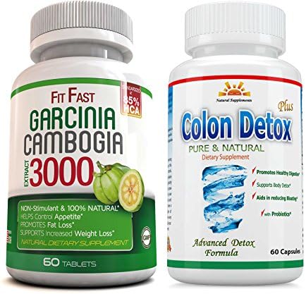 120 Tabs 85% HCA 3,000 MG 2 GARCINIA CAMBOGIA FITFAST + 1 FREE Colon Detox LESS EFFORT MAXIMUM WEIGHT LOSS $ BACK GUARANTEE - 45 DAYS RETURN, NO QUESTION ASKED ** FAST SHIPPING AVAILABLE **