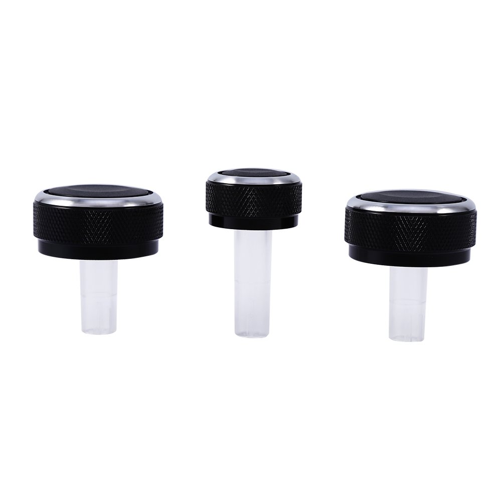 Car Auto Heater Control Switch Knob, Air Conditioner Knob Decoration Trim Replacement