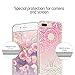 iPhone 7 Plus [5.5''] Case - Anwish Henna Totem Series Print Cover Vogue Soft TPU Crystal Back Unique Ultraslim Thin Clear Protect Case For iPhone 7 Plus