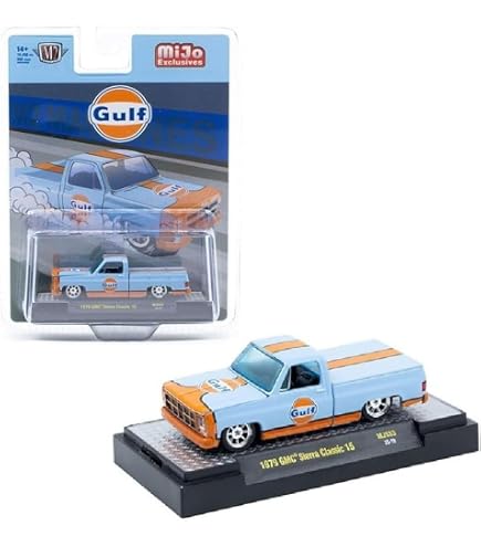 Amazon.com: M2 Machines Gulf Oil 1969 Chevy Camaro Custom – Hobby